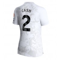 Camisa de Futebol Aston Villa Matty Cash #2 Equipamento Secundário Mulheres 2023-24 Manga Curta